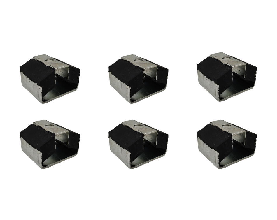 Trillingsdemper Set Airco / Warmtepomp - Geschikt voor 6-puntsondersteuning 90-130 kg